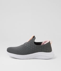 BETHIE SU GREY PINK KNIT