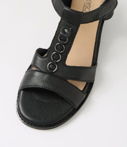 PAISLEYS SU BLACK BLACK HEEL LEATHER