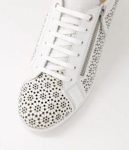 RAIS SU WHITE LEATHER