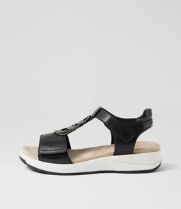 TOSSO SU BLACK LEATHER