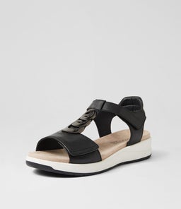 TOSSO SU BLACK LEATHER
