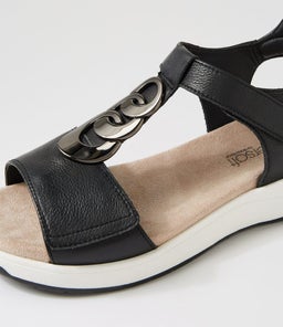 TOSSO SU BLACK LEATHER