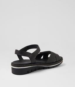 ARIN SU BLACK BLACK SOLE LEATHER