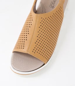 ACTUAL SU DK TAN WHITE SOLE LEATHER