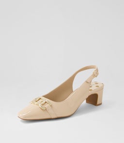 KLEVER SU NUDE PATENT LEATHER