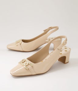 KLEVER SU NUDE PATENT LEATHER