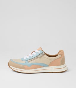Sashing Light Grey Almond Multi Sneakers Sashing Light Grey Almond Multi Sneakers