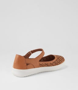 ZELINDA SU DK TAN LEATHER