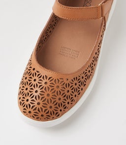 ZELINDA SU DK TAN LEATHER