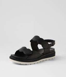 LOVELIES SU BLACK BLACK HEEL LEATHER