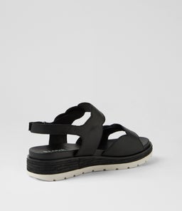 LOVELIES SU BLACK BLACK HEEL LEATHER