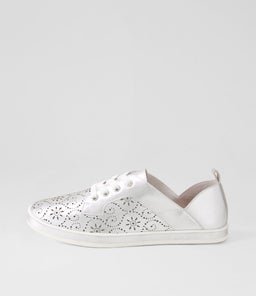 ALEXIS SU SILVER LEATHER