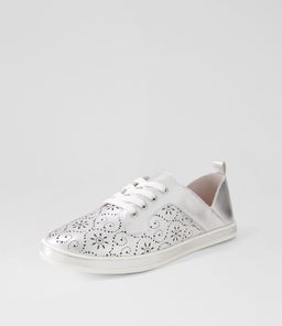 ALEXIS SU SILVER LEATHER