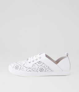 ALEXIS SU WHITE LEATHER