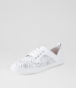 ALEXIS SU WHITE LEATHER
