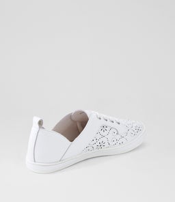 ALEXIS SU WHITE LEATHER