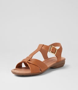 BASTRO SU DK TAN GUM SOLE LEATHER