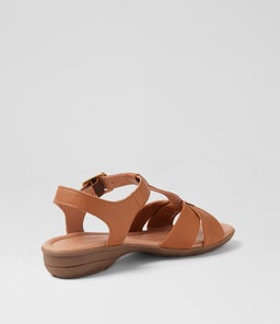 BASTRO SU DK TAN GUM SOLE LEATHER