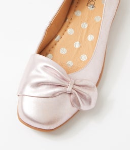 CONNOR SU LT ROSE METALLIC SUEDE