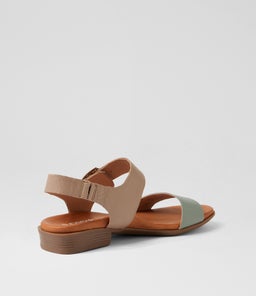 CLARISS SU SAGE TAUPE LEATHER