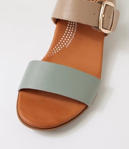 CLARISS SU SAGE TAUPE LEATHER