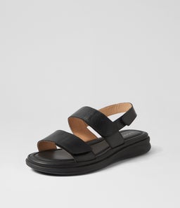 DARI SU BLACK BLACK SOLE LEATHER