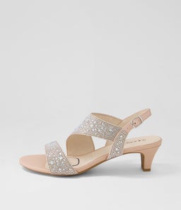 Drews Silver Nude Jewels Sandals Drews Silver Nude Jewels Sandals