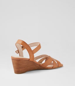 FLORADE SU DK TAN NATURAL HEEL LEATHER