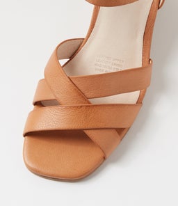 FLORADE SU DK TAN NATURAL HEEL LEATHER