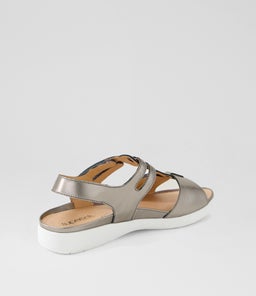 KURCIAL SU PEWTER WHITE SOLE LEATHER