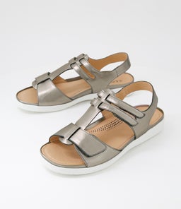 KURCIAL SU PEWTER WHITE SOLE LEATHER