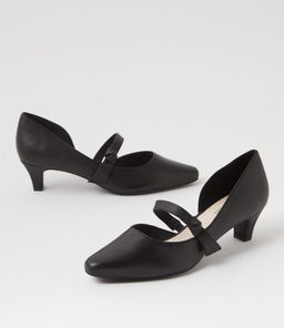 LASHI SU BLACK LEATHER