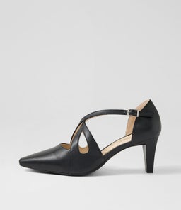 NESSI SU BLACK LEATHER