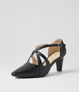 NESSI SU BLACK LEATHER
