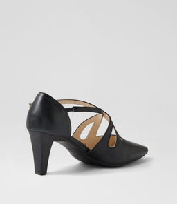 NESSI SU BLACK LEATHER