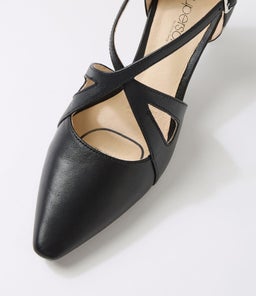 NESSI SU BLACK LEATHER