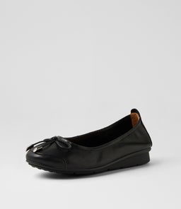 PHILLIPE SU BLACK LEATHER