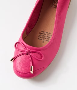 PHILLIPE SU FUCHSIA LEATHER