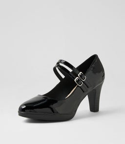SAYSHELL SU BLACK PATENT LEATHER