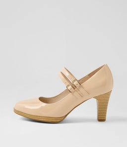 SAYSHELL SU NUDE PATENT LEATHER