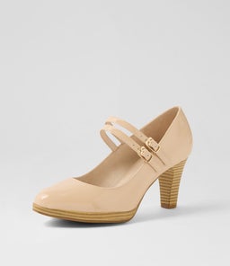 SAYSHELL SU NUDE PATENT LEATHER
