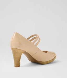 SAYSHELL SU NUDE PATENT LEATHER