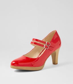 SAYSHELL SU RED PATENT LEATHER