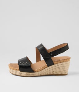 CARRIES SU BLACK LEATHER