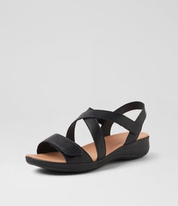MOMENTUM SU BLACK BLACK SOLE LEATHER