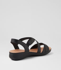 MOMENTUM SU BLACK BLACK SOLE LEATHER