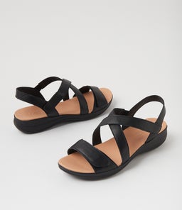 MOMENTUM SU BLACK BLACK SOLE LEATHER