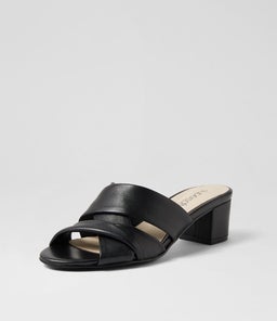 CAROLINES SU BLACK LEATHER