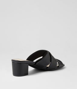 CAROLINES SU BLACK LEATHER