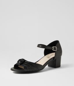 CORRIN SU BLACK LEATHER